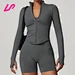 seamless gym jacket